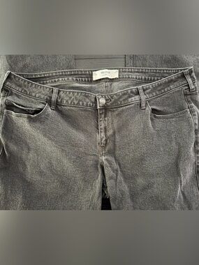Hollister Women’s Washed Black Bootcut Jeans